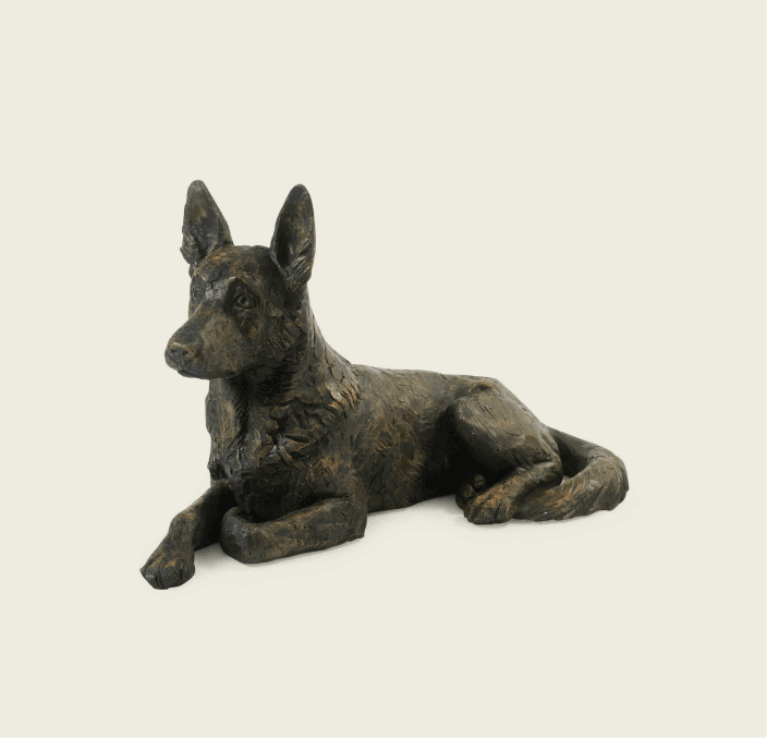 German Shepherd Urn
