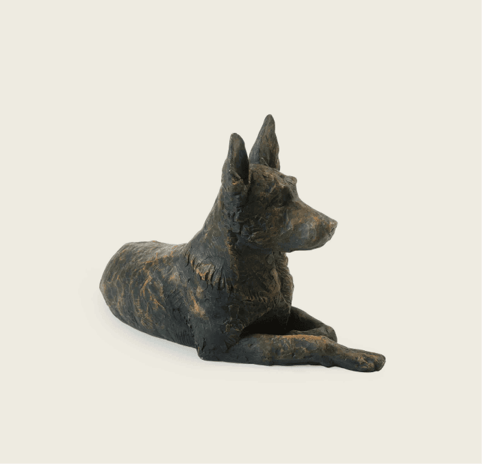 German Shepherd Urn 2