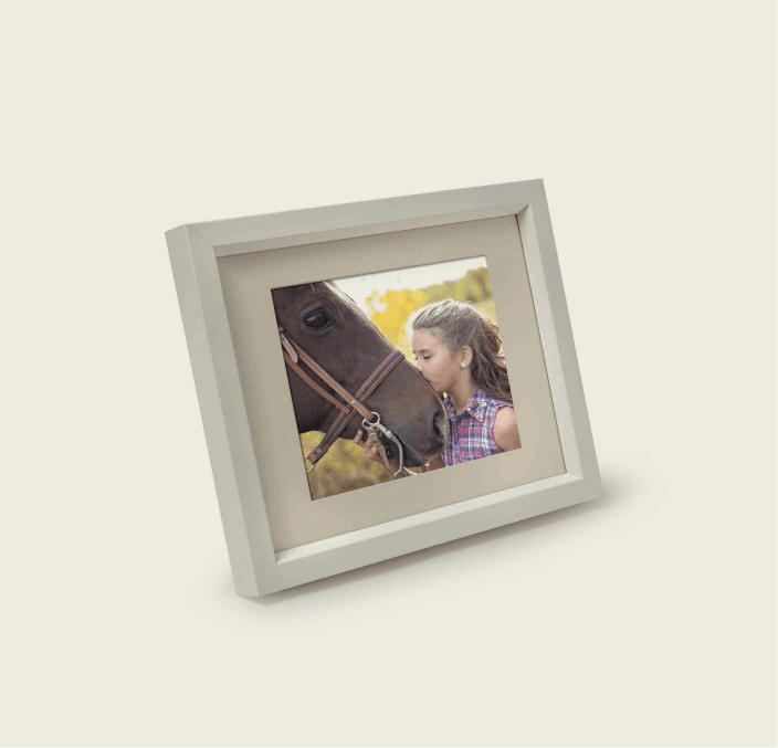 Tribute Frame – Midi 2600 cc (White)