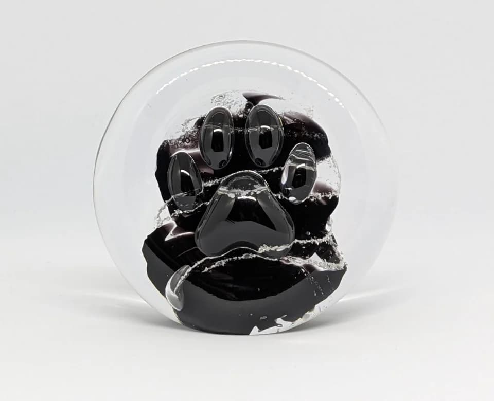 Paw Print Paperweight