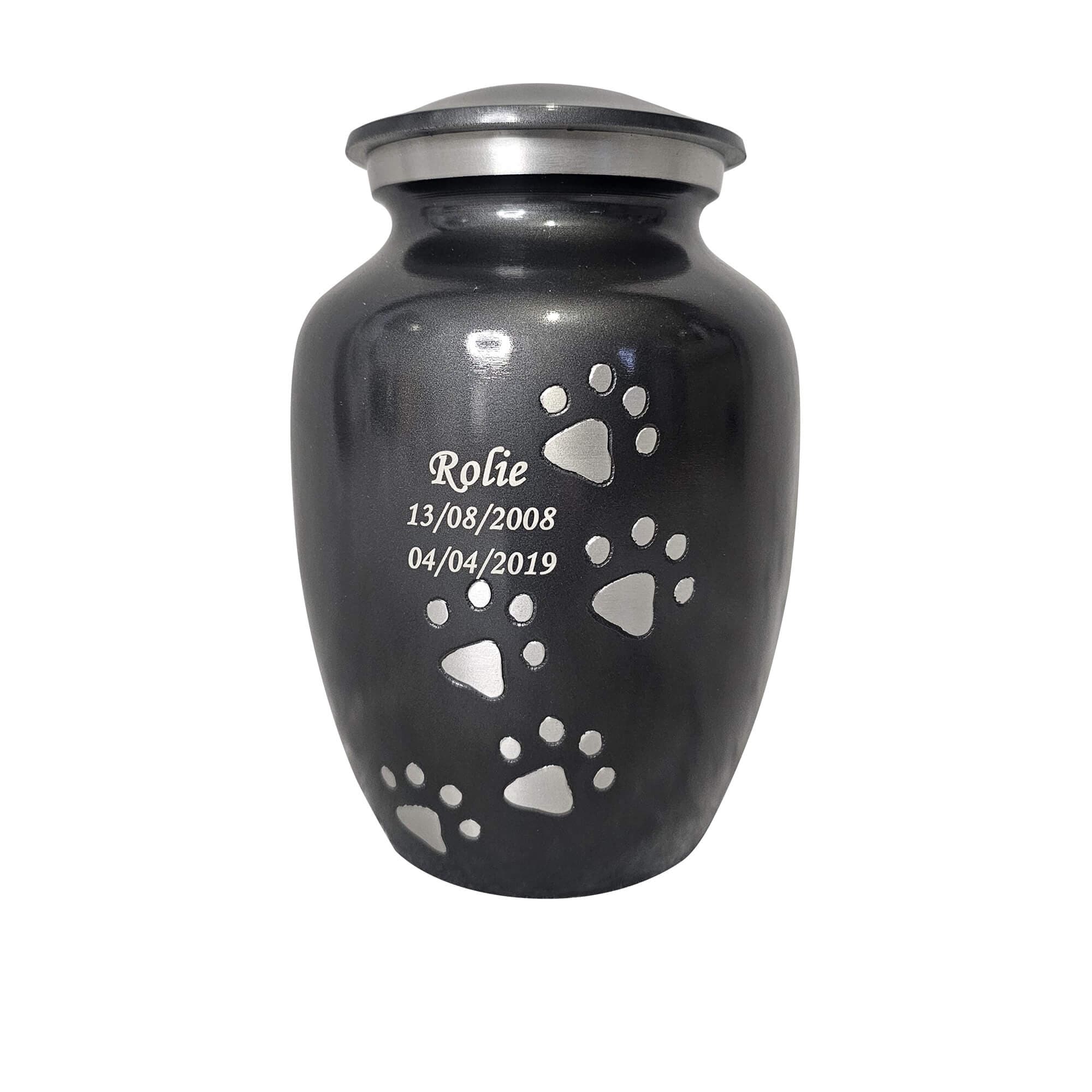 Running Paw Urn (Grey) 7