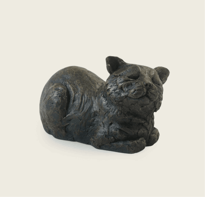 Contented Cat Urn