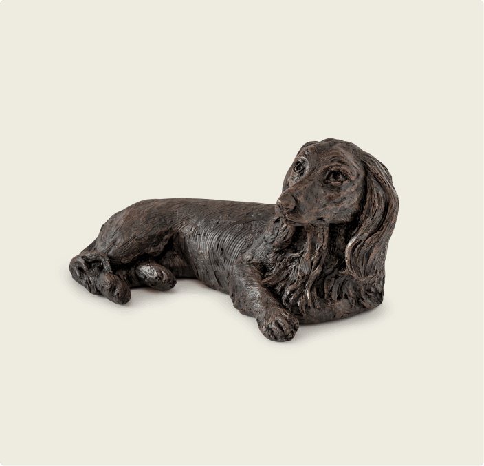 Dachshund Urn -
Long Haired