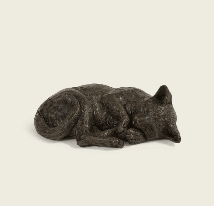 Resting Cat Urn 2
