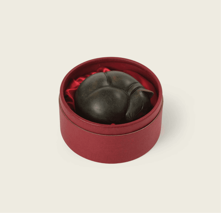 Sleeping Cat Keepsake Urn 2
