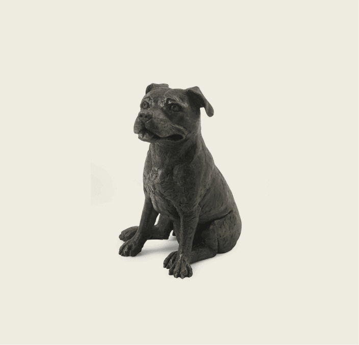 Staffordshire Bull Terrier Urn