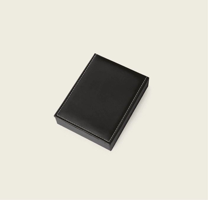 A Lasting Impression mounted in Black Faux Leather Photo Case 4