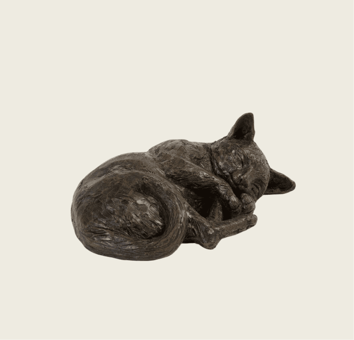 Resting Cat Urn 1