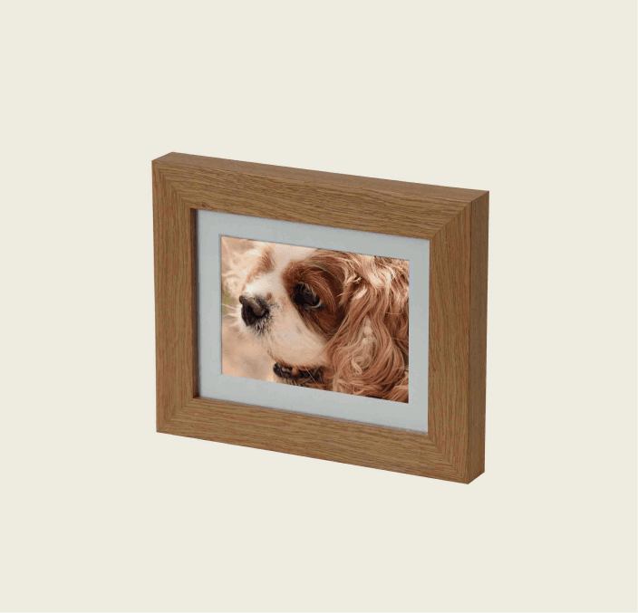 Tribute Frame – Mini 950 cc (Natural Oak) 2