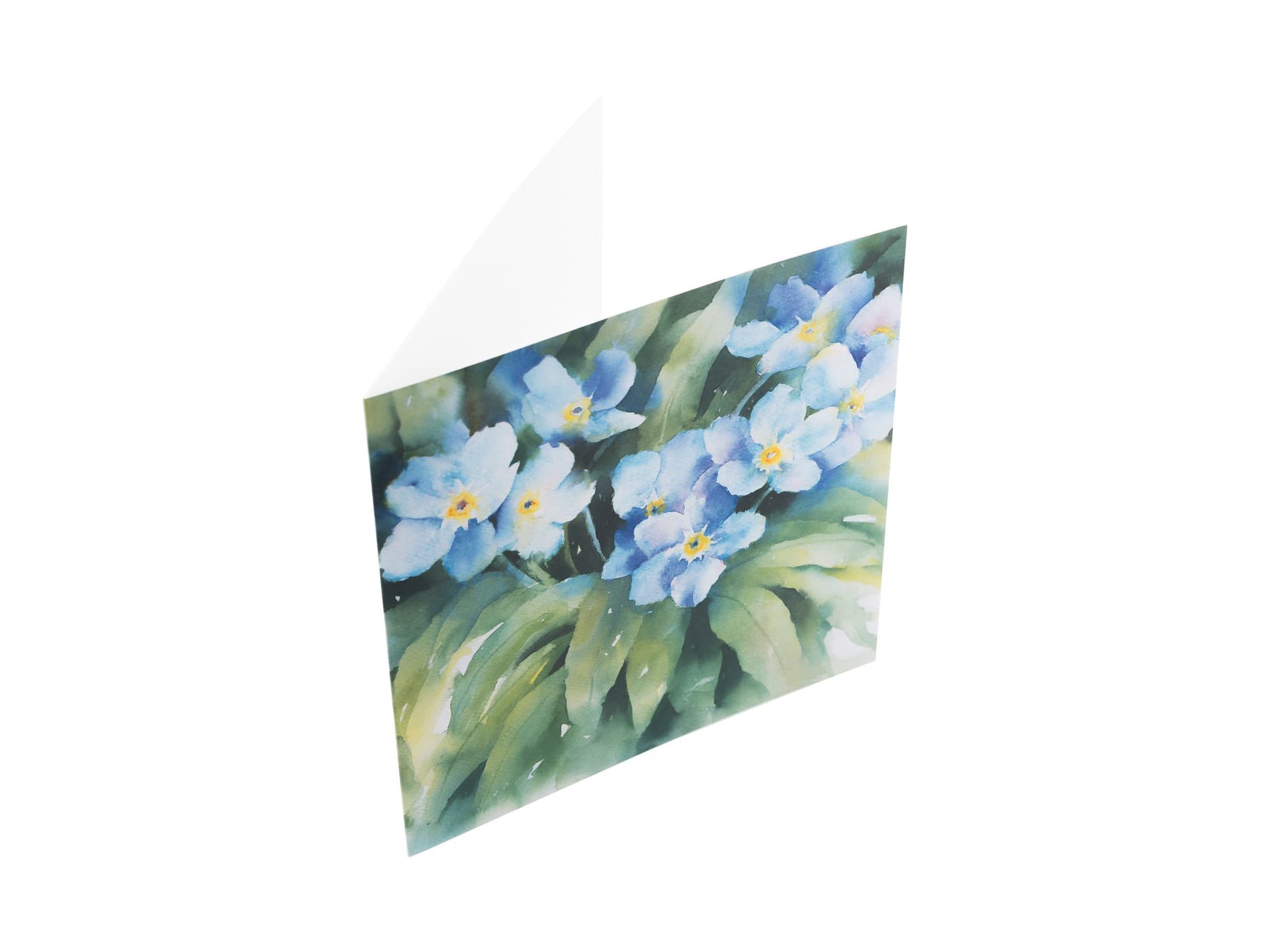 Sympathy Card Meadow Tributes (Forget Me Not)