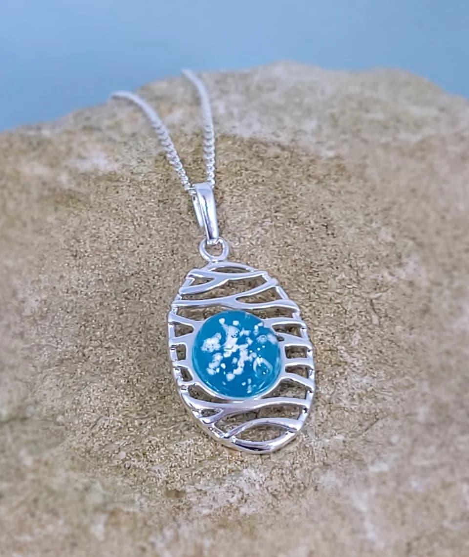 10mm Wave Pendant