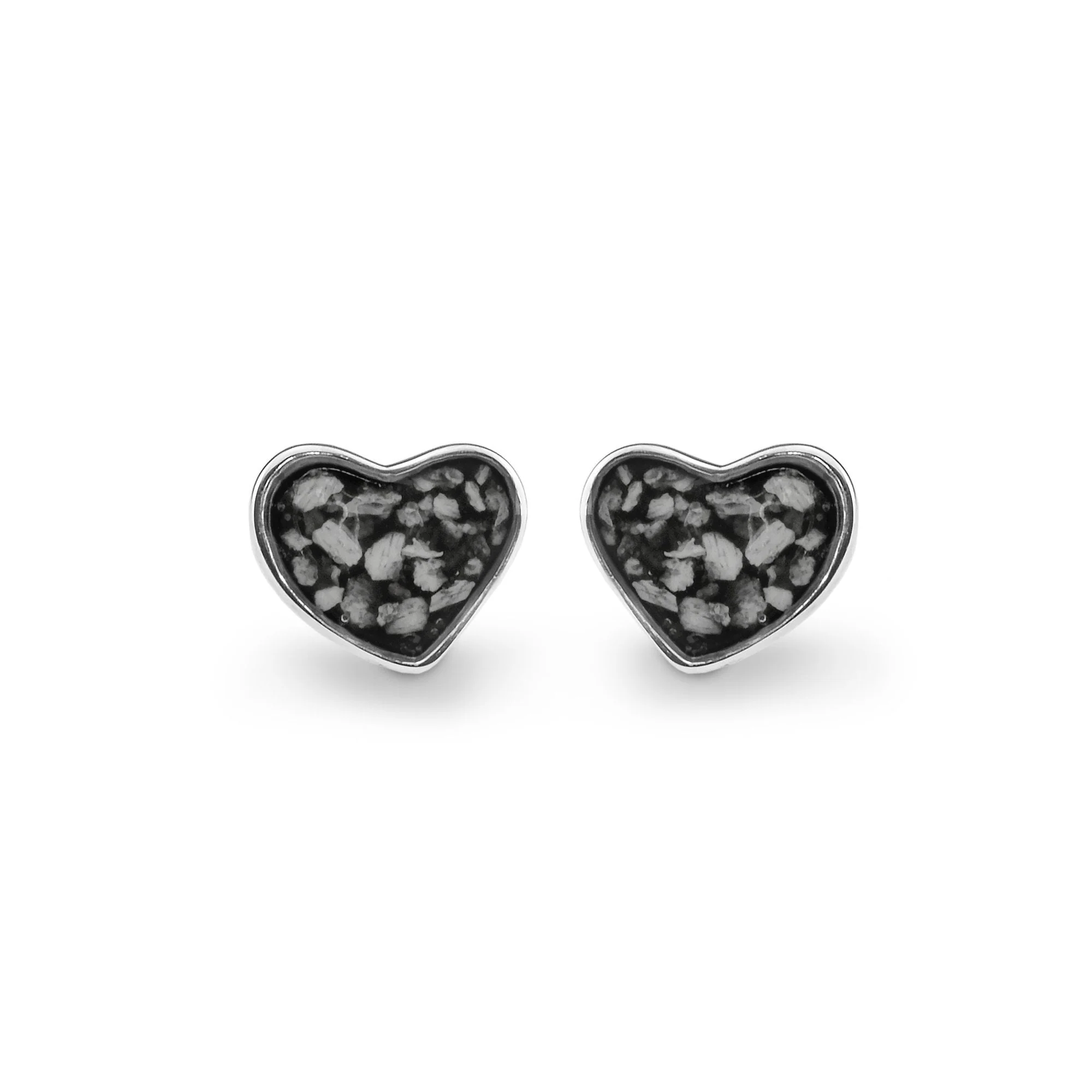 EverWith Cherish Memorial Ashes Earrings (9k White Gold)