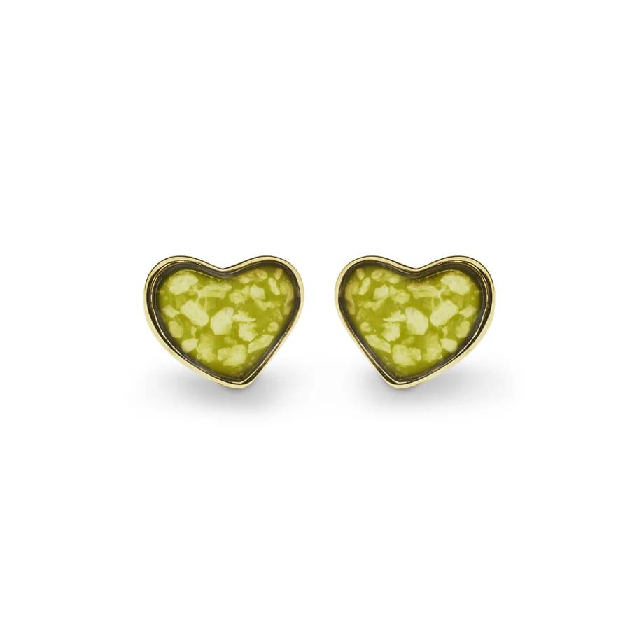 EverWith Cherish Memorial Ashes Earrings (9k Yellow Gold)