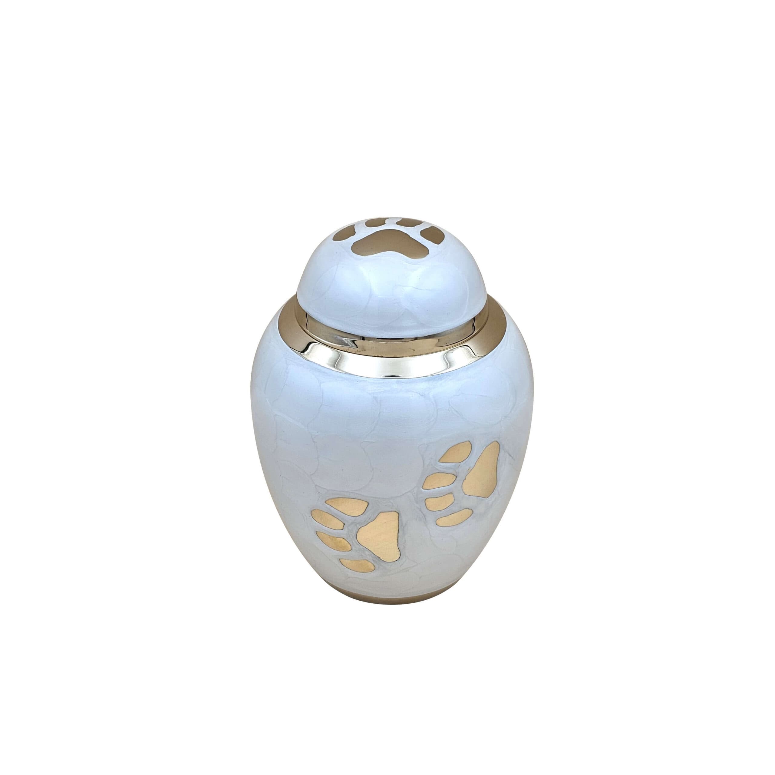 Enamel White Urn 1
