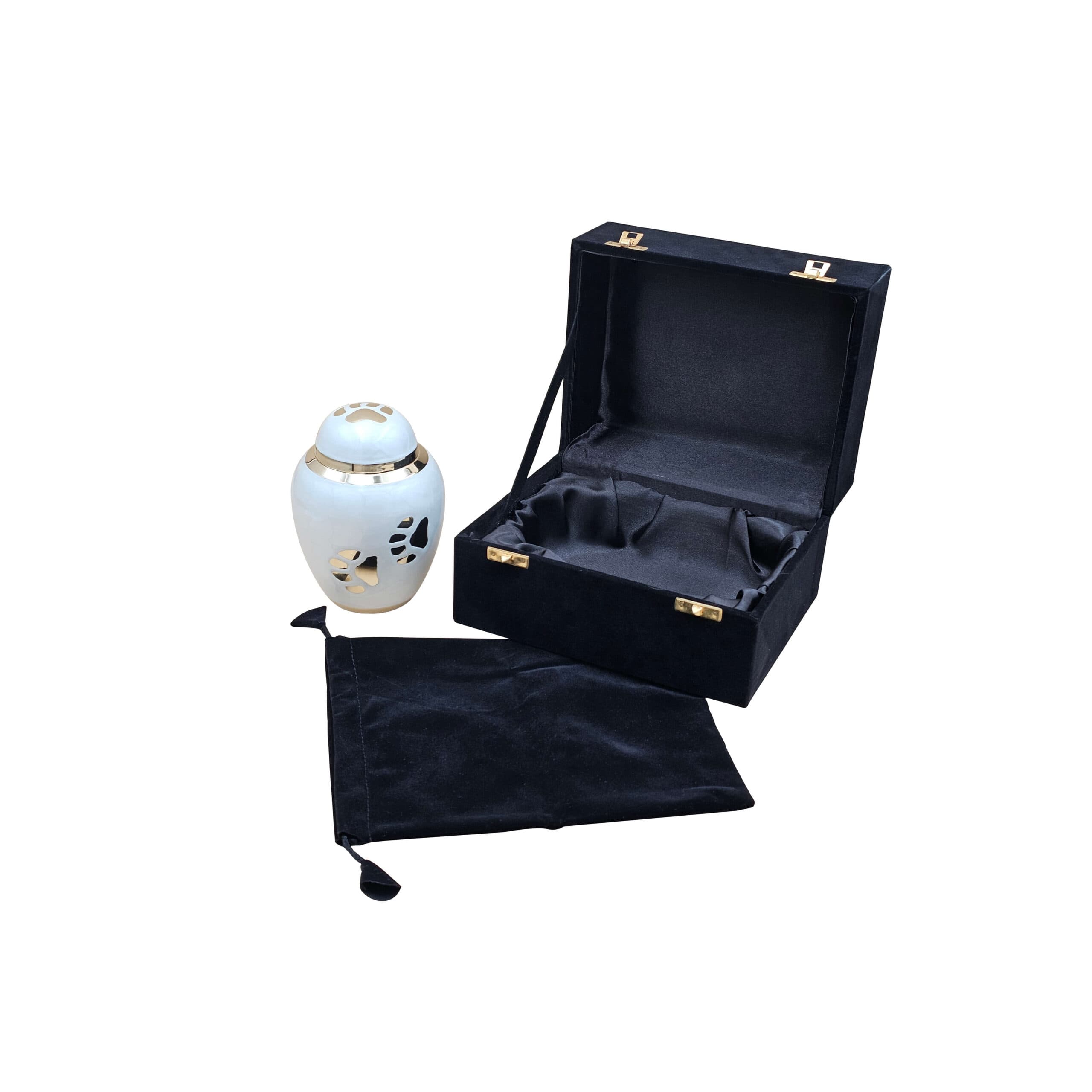Enamel White Vase Urn